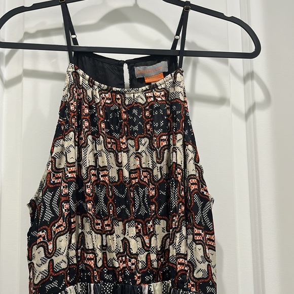 NWT Anthropologie Bhanuni by Jyoti Bohemian Sleeveless Tiered Maxi Dress Sz 14 - Picture 3 of 10